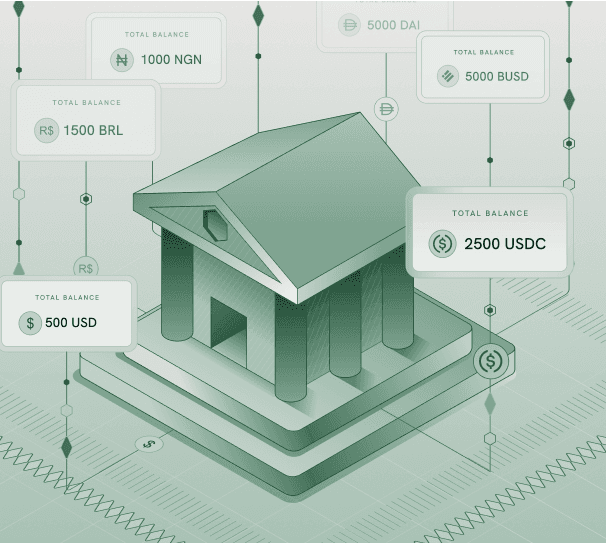 Global remittance illustration